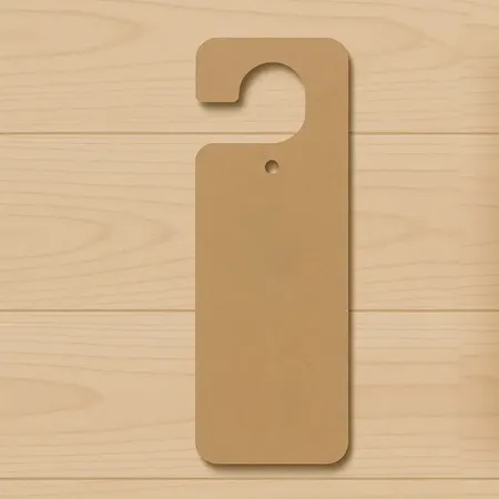 Die Cut Hang Tags example 2