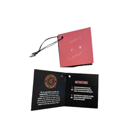 String Tied Bottle Neckers printed with a custom design